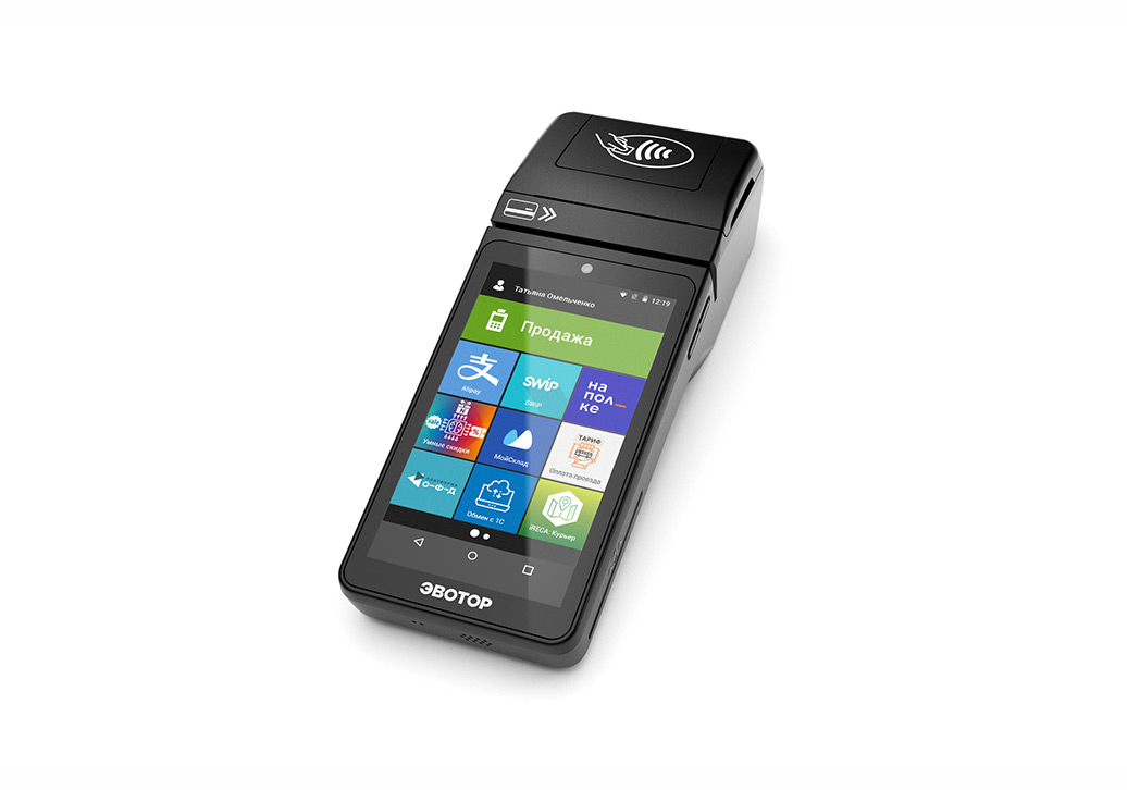 Онлайн касса Эвотор 5