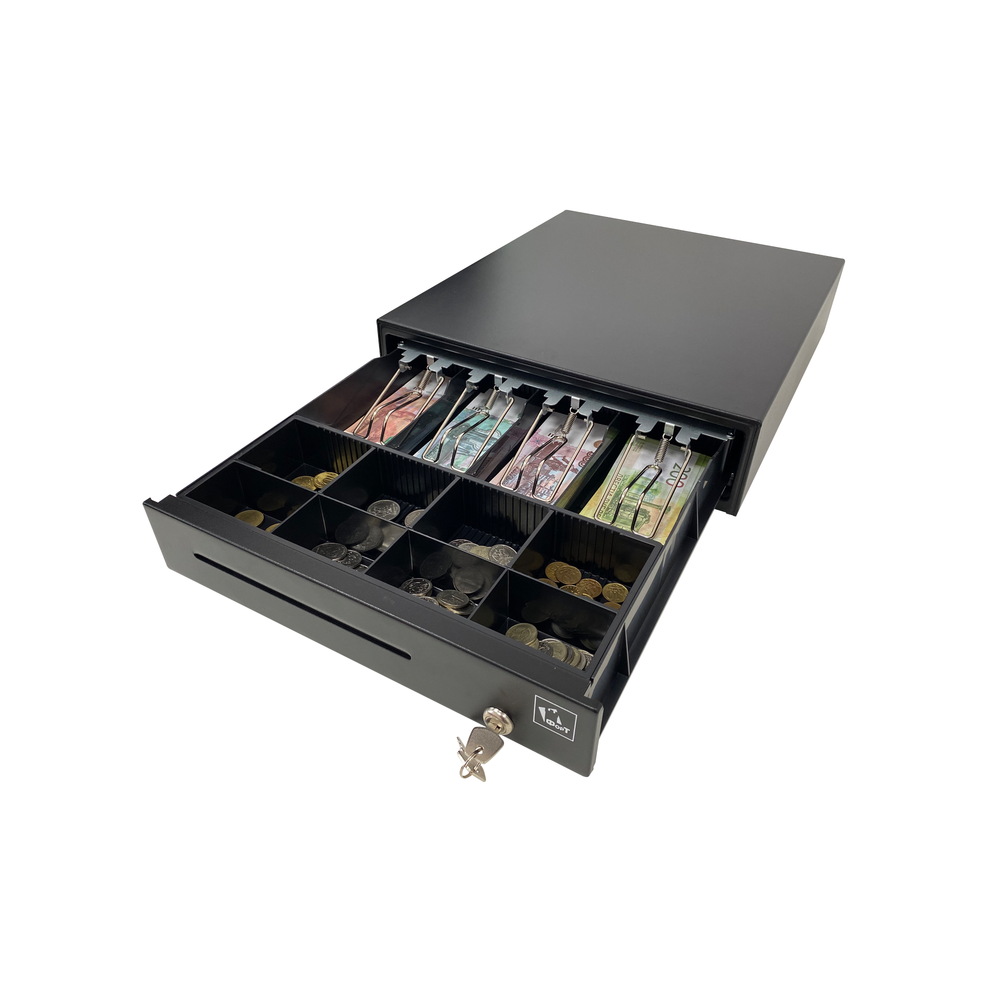 Денежный ящик Форт 4М PUSH (черный)