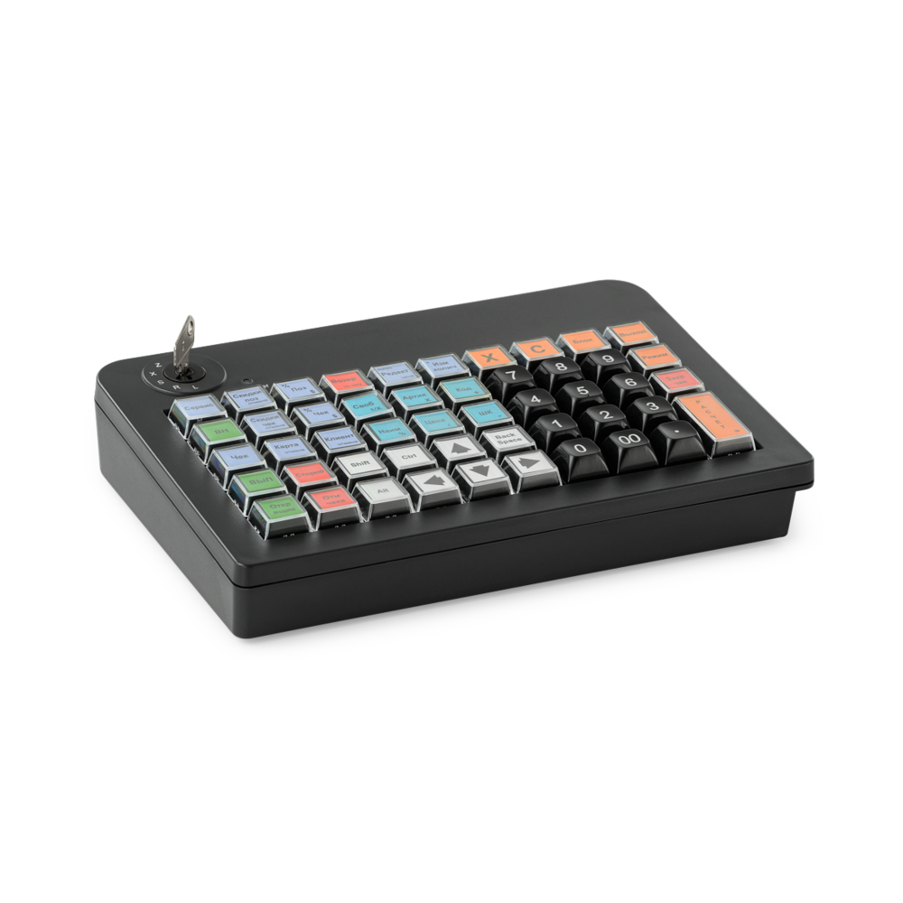 Программируемая клавиатура АТОЛ KB-50-U (rev.2), черная, USB.