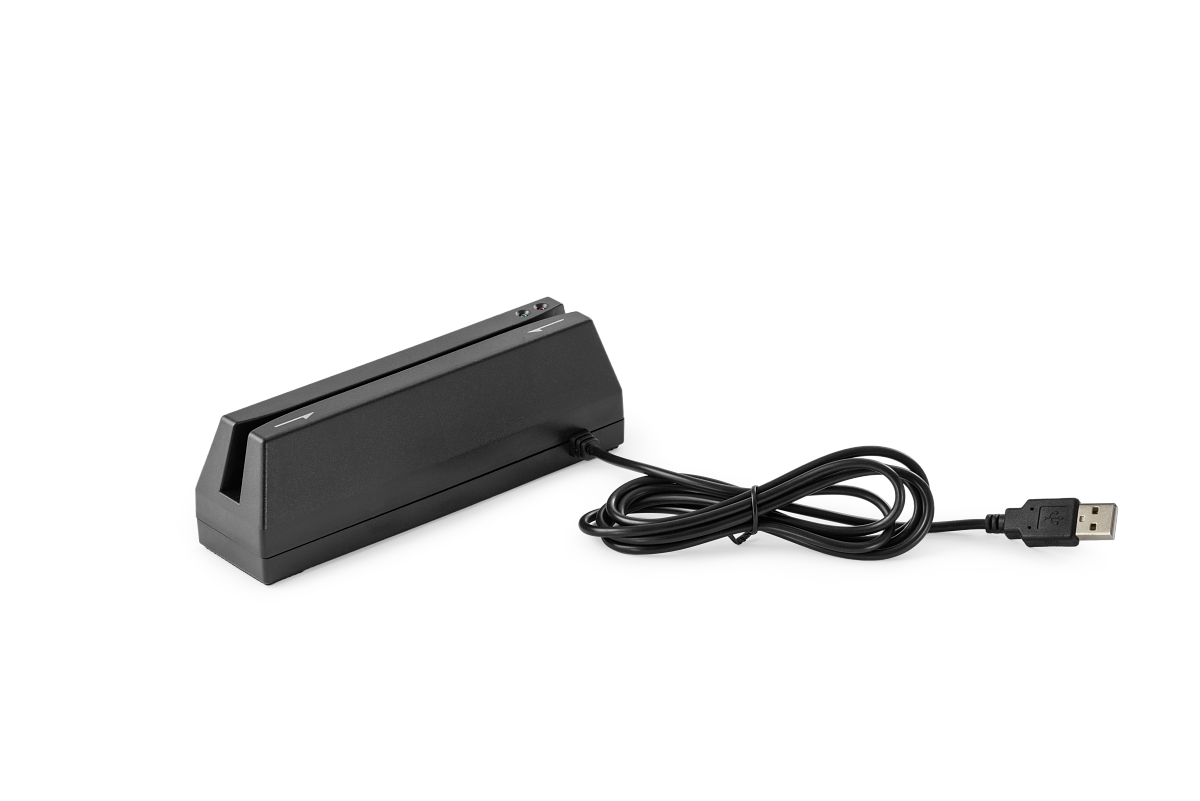 Ридер магнитных карт АТОЛ MSR-1272 на 1-2-3 дорожки, USB, черный